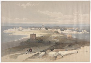 Sur or Tsor, Ancient Tyre from the Isthmus