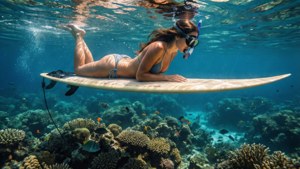 Surfboard Snorkeling