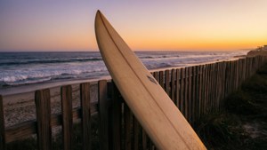 Surfboard Sunset