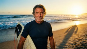 Surfer at Sunset