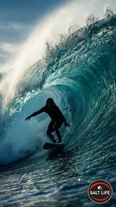 Surfer Wave Silhouette