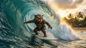 Surfing Squanchy