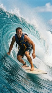 Surfing Stitch Wave Rider