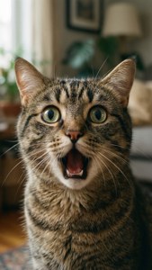 Surprised Cat