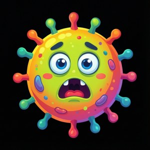 Surprised Germ Face