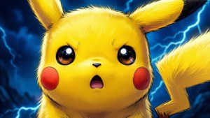 Surprised Pikachu Face