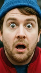 Surprised Stan Close-up