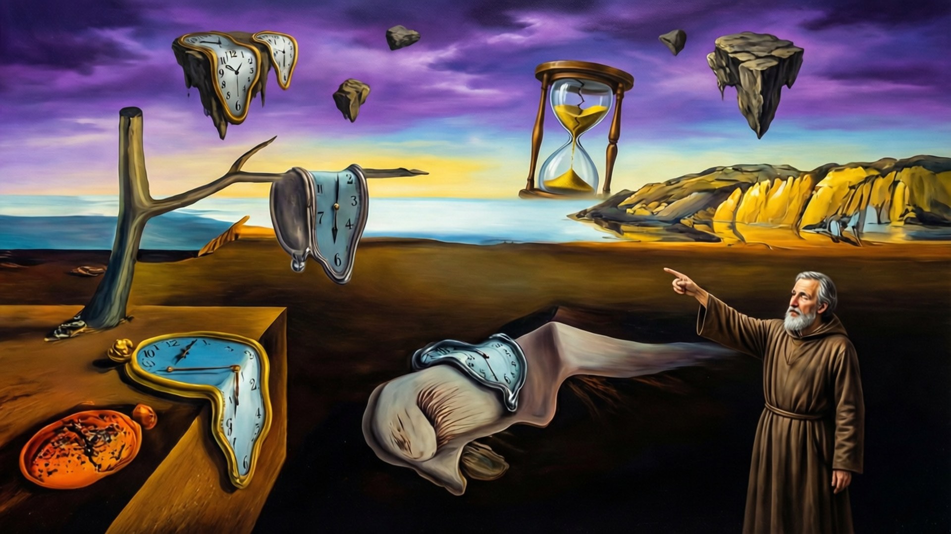 Surreal End of Time by Wallpapers.art Studio
