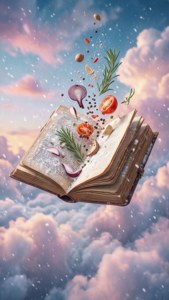 Surreal Floating Cookbook