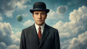 Surreal Jake in Suit