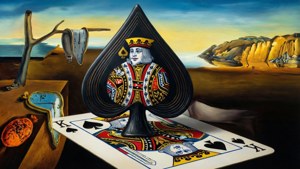 Surreal King of Spades