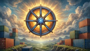 Surreal Kubernetes Sun