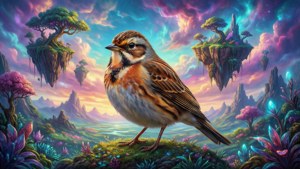 Surreal Lark Dreamscape