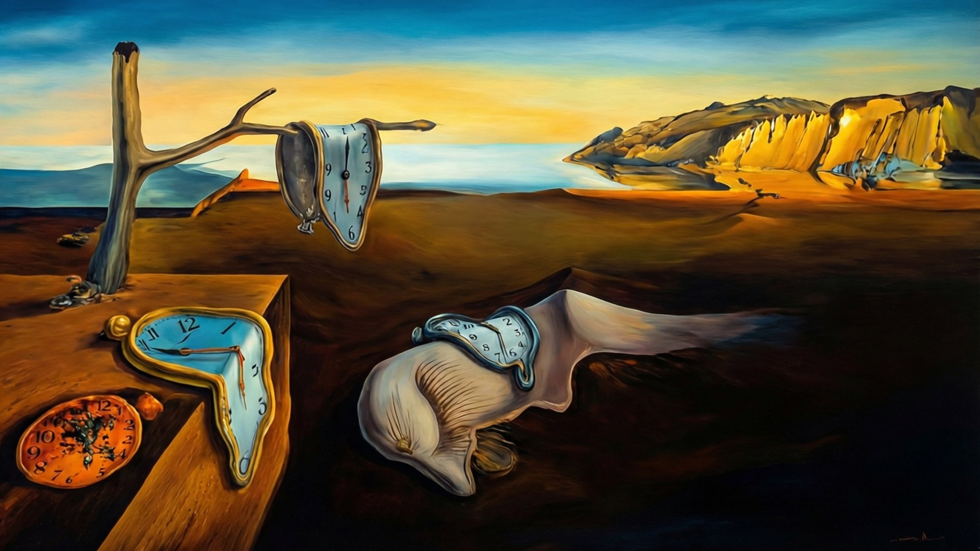 Surreal PNG Desert Dali by Wallpapers.art Studio