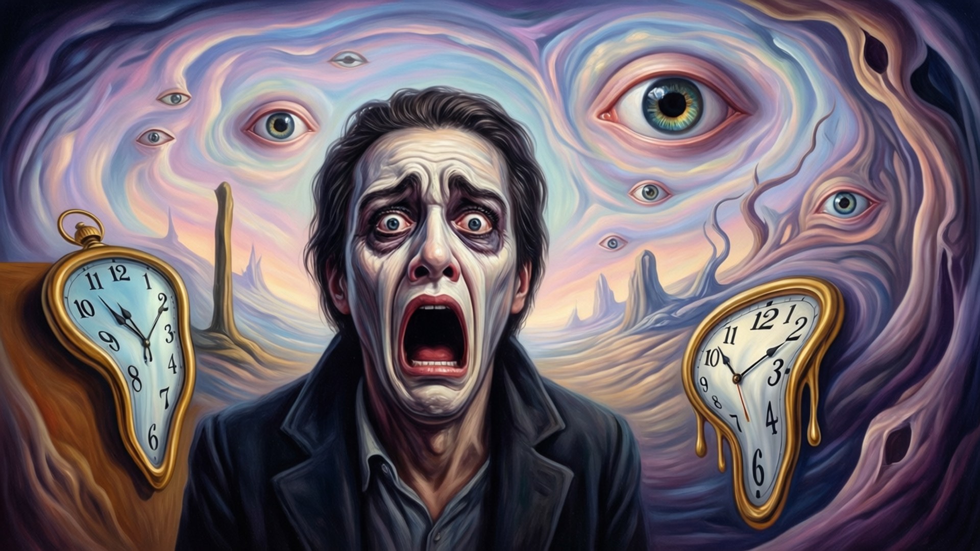 Surreal Screamscape by Wallpapers.art Studio