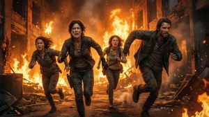 Survivors in Flames
