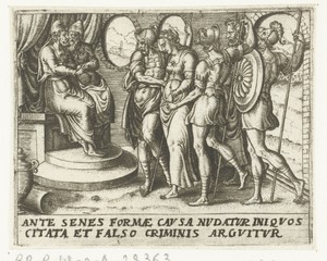 Susanna beschuldigd door de ouderlingen