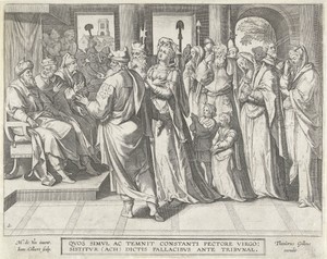 Susanna beschuldigd door de ouderlingen