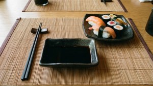 Sushi Bar Table Setting