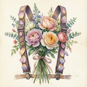 Suspenders Bouquet
