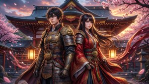 Suzaku Guardians Back to Back