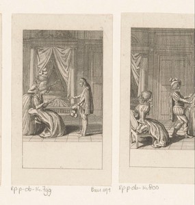 Suzanne begeleidt de gravin op gitaar