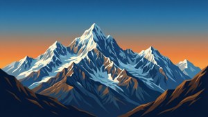 SVG Mountain Range
