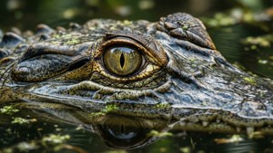 Swamp Crocodile Eye