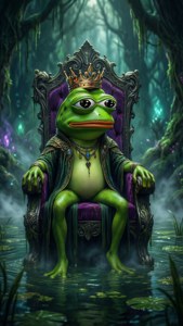 Swamp King Pepe