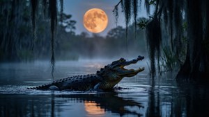 Swamp Moon Gator