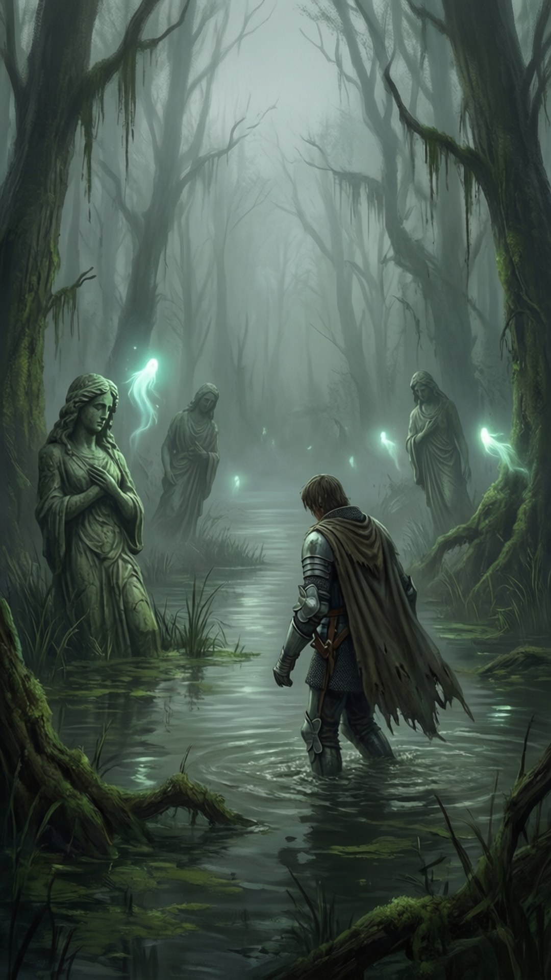 Swamp of Lost Souls by Wallpapers.art Studio