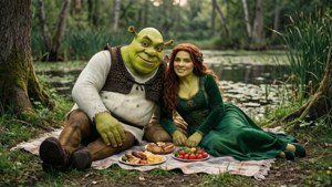 Swamp Picnic Romance