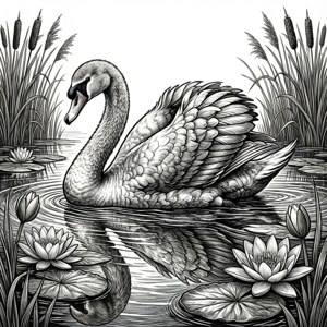 Swan Lake Serenity