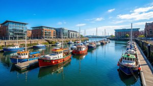 Swansea Marina Modern View