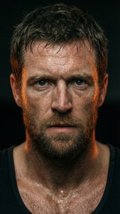 Sweat and Grit Portrait