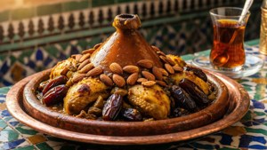 Sweet Chicken and Date Tajine