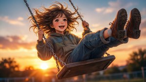 Swing at Dusk