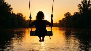 Swing at Sunset