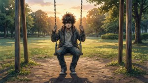 Swing at Sunset