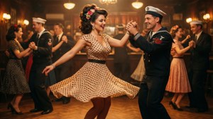 Swing Dance Bombshell