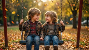 Swing Set Besties