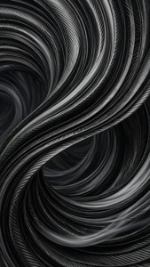 Swirling Carbon Fiber