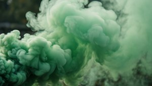 Swirling Green Mist
