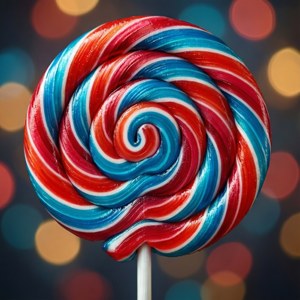 Swirling Lollipop