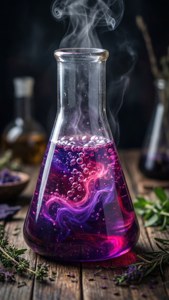 Swirling Potion Flask