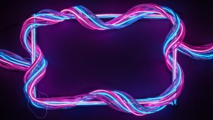Swirling Ribbon Frame