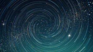 Swirling Star Trails