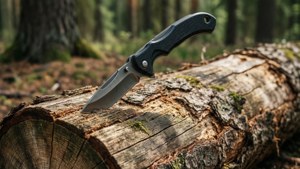 Switchblade in Log Forest