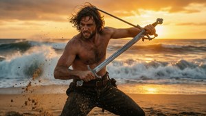 Sword at Sunset