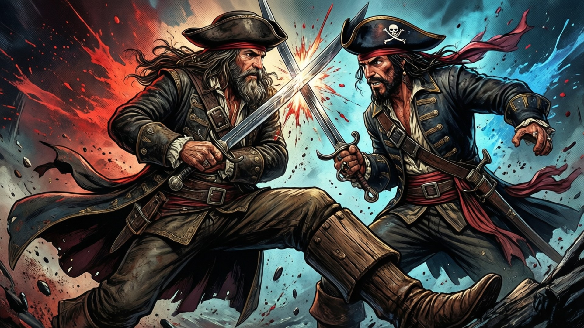 Sword Clash by Wallpapers.art Studio